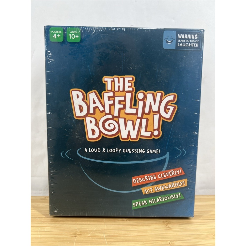 Baffling Bowl - Hilarious 600 Cards Guessing Game for Kids, Teens & Adults NEW‎